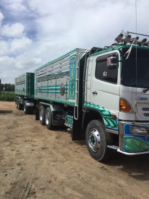 HINO 344 ปี 56 ดั๊ม ไมล์ 64,000 กม.