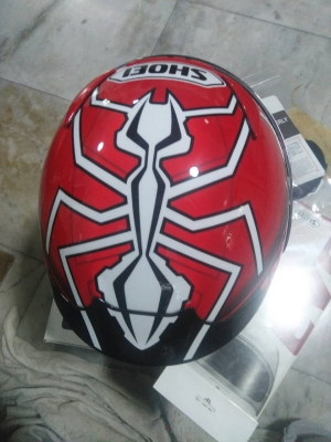 หมวกกันน็อค Shoei z7 Marquez3 มือสอง หมวกกันน็อค Shoei z7 Marquez3 มือสอง