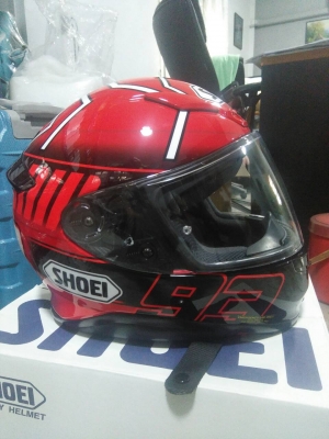 หมวกกันน็อค Shoei z7 Marquez3 มือสอง หมวกกันน็อค Shoei z7 Marquez3 มือสอง