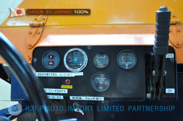 ขายรถลากในสนามบินมือสอง TOYOTA รุ่น P807-TG10-15490 นำเข้าจากประเทศญี่ปุ่น 100\% ไม่เคยใช้งานในไทย