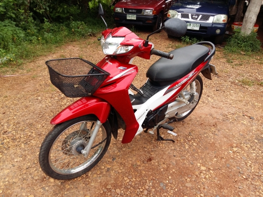 ขายมอไซค์ Honda Wave 110iแดงขาวสตาร์ทมือ ขายราคา25,500บาท สนใจสอบถามได้ครับ 080-1696651 รถอยู่ที่โรง