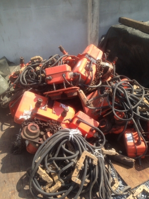 ขาย รอกไฟฟ้า nitchi 1.5 ตัน