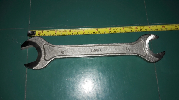 ขายประแจปากตายรัสเซียเบอร์27/30งานเก่าเก็บ USSR Made in Rusia.