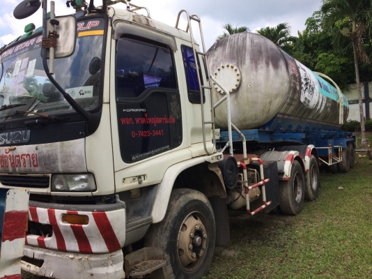 หัวลาก Isuzu + หางบรรทุก LPG เจ้าของขายเอง หัวลาก Isuzu + หางบรรทุก LPG เจ้าของขายเอง