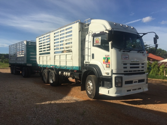 ขายรถพ่วง ISUZU DECA FXZ 360แรง SuperValue ปี 54 กระบะสามมมิตรมอเตอร์ ไม่ดั้มพ์ สภาพเดิมๆ