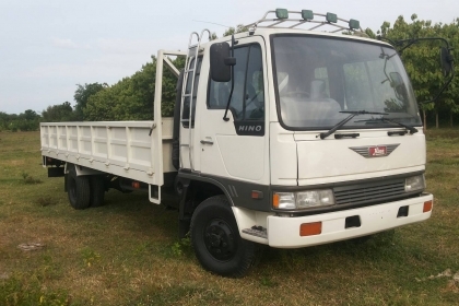 กรุณากรอกรายละเอียด..HINO 6ล้อ ยาง825/16 กระบะเหล็กยาว 6.2 ม. เครื่องดี ยางดี ครัทซีสวย ศุภากร 081-1