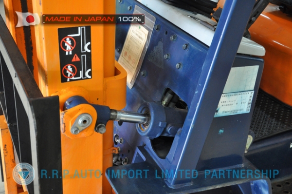 ขายรถโฟล์คลิฟท์มือสอง TOYOTA รุ่น 5FG10-14267 นำเข้าจากประเทศญี่ปุ่น 100\% ไม่เคยใช้งานในไทย