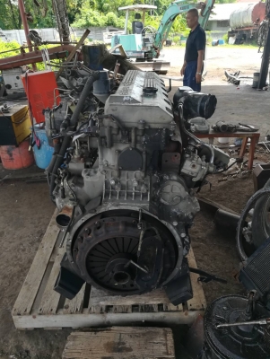 เครื่องมิตซู 6M70 Turdo เครื่อง นอก นำ เข้า เครื่อง หมุน ได้ มี เอกสาร 95,000บาท  380แรงม้า