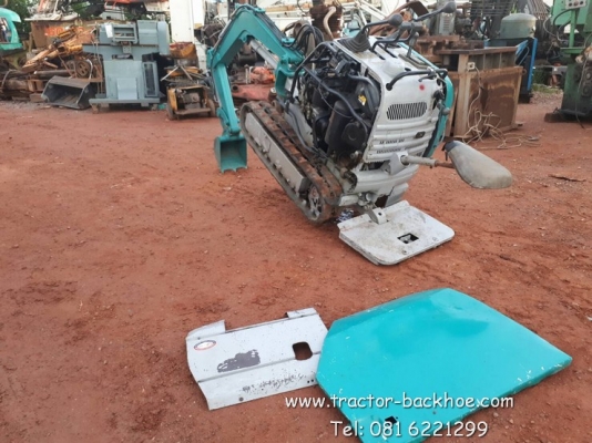 ขาย รถขุด แบ็คโฮจิ๋ว KOBELCO รุ่น SS1 เครื่องเบนชิน ขึ้นรถกระบะ ปิ๊กอัพได้ เก่าญี่ปุ่น พร้อมใช้