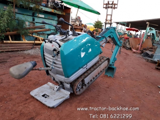 ขาย รถขุด แบ็คโฮจิ๋ว KOBELCO รุ่น SS1 เครื่องเบนชิน ขึ้นรถกระบะ ปิ๊กอัพได้ เก่าญี่ปุ่น พร้อมใช้