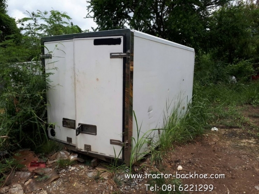 ขาย ตู้ สำหรับใส่น้ำแข็ง ตู้เก็บน้ำแข็ง ตู้ห้องเย็น สำหรับติดรถบรรทุก 4 ล้อกลาง รถกระบะ ปิ๊กอัพ เก่าญี่ปุ่น