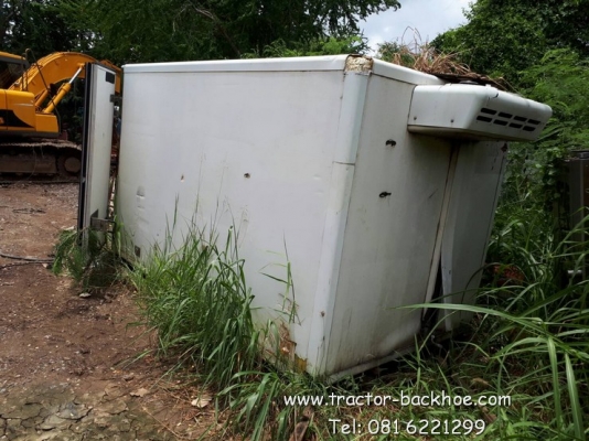 ขาย ตู้ สำหรับใส่น้ำแข็ง ตู้เก็บน้ำแข็ง ตู้ห้องเย็น สำหรับติดรถบรรทุก 4 ล้อกลาง รถกระบะ ปิ๊กอัพ เก่าญี่ปุ่น