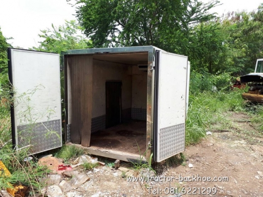 ขาย ตู้ สำหรับใส่น้ำแข็ง ตู้เก็บน้ำแข็ง ตู้ห้องเย็น สำหรับติดรถบรรทุก 4 ล้อกลาง รถกระบะ ปิ๊กอัพ เก่าญี่ปุ่น