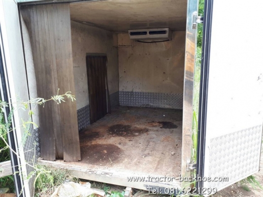 ขาย ตู้ สำหรับใส่น้ำแข็ง ตู้เก็บน้ำแข็ง ตู้ห้องเย็น สำหรับติดรถบรรทุก 4 ล้อกลาง รถกระบะ ปิ๊กอัพ เก่าญี่ปุ่น