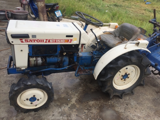 ขายรถไถSATOHรุ่นST1510D4x415แรงเก่าญี่ปุ่น