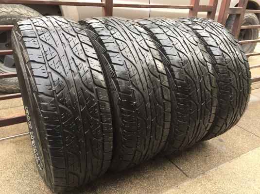 ยาง All Dunlop 265 70 16 ปี16 ดอกเต็ม ใช้ยาว ราคาไม่แพง