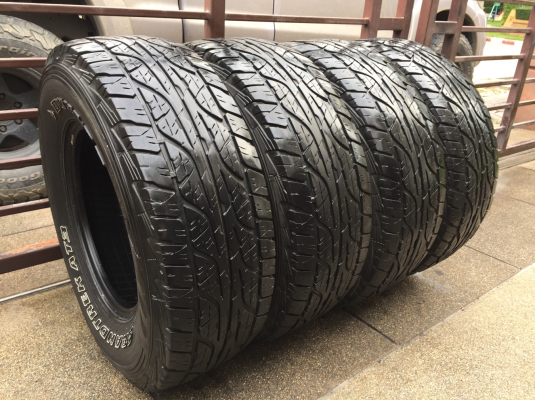 ยาง All Dunlop 265 70 16 ปี16 ดอกเต็ม ใช้ยาว ราคาไม่แพง