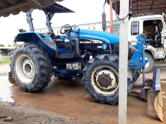 ขายรถไถTS90 เกียรข้างรถเดิมบางทั้งคันเอกสารใบรับรองห้าง