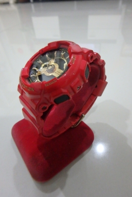 นาฬิกา CASIO Baby-G รุ่น BA-110VLA สีแดงทอง ของแท้ สภาพใหม่ ส่งฟรี นาฬิกา CASIO Baby-G รุ่น BA-110VLA สีแดงทอง ของแท้ สภาพใหม่ ส่งฟรี