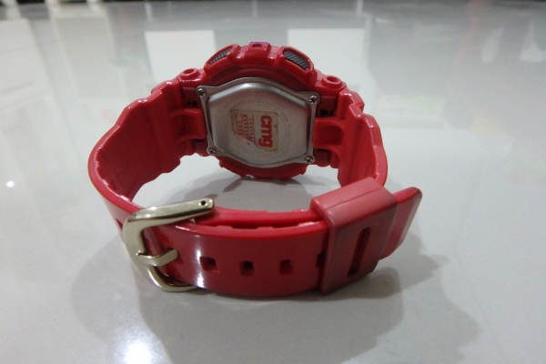 นาฬิกา CASIO Baby-G รุ่น BA-110VLA สีแดงทอง ของแท้ สภาพใหม่ ส่งฟรี