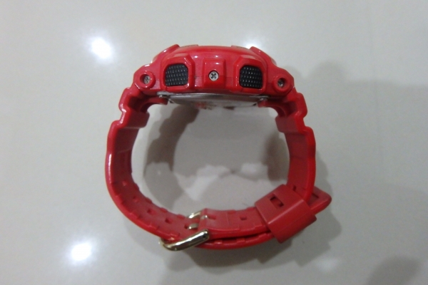 นาฬิกา CASIO Baby-G รุ่น BA-110VLA สีแดงทอง ของแท้ สภาพใหม่ ส่งฟรี นาฬิกา CASIO Baby-G รุ่น BA-110VLA สีแดงทอง ของแท้ สภาพใหม่ ส่งฟรี