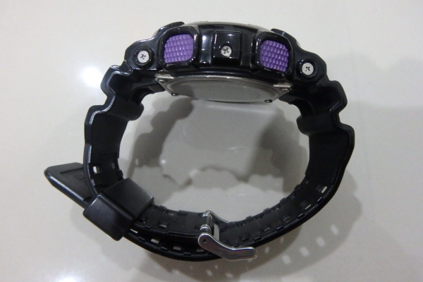 นาฬิกา CASIO G-shock รุ่น GA-110HC สีดำม่วง ของแท้ สภาพใหม่ ส่งฟรี