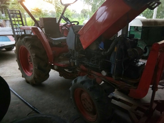 รถไถนานั่งขับ kubota l4508 di พร้อมอุปกรณ์ 2 ชิ้นและเล่มทะเบียน