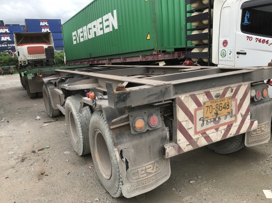 ขาย12ล้อแม่ลูกอ่อนลูก3เพลาอีซูซุ360ปี2555พร้อมระบบลากจูงรถสวยพร้อใช้งาน