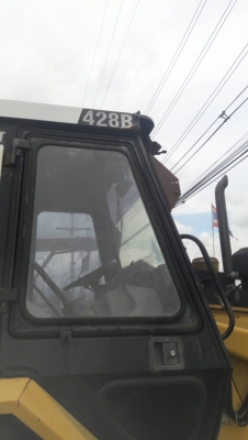 Catterpillar 428B ตักหน้าขุดหลัง บูมสไลท์ บุ้งกี๋เปิดล่างได้ เก่านอกใช้นอย(เอกสารอินวอยส์)