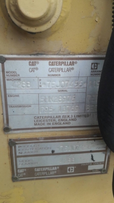Catterpillar 428B ตักหน้าขุดหลัง บูมสไลท์ บุ้งกี๋เปิดล่างได้ เก่านอกใช้นอย(เอกสารอินวอยส์)