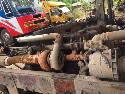 NISAN PF6 350แรง เครื่องดีมีใบคุม พร้อมใช้ ราคาเบาๆ NISAN PF6 350แรง เครื่องดีมีใบคุม พร้อมใช้ ราคาเบาๆ