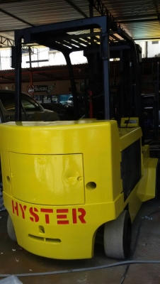 ขายรถไฟฟ้า4.5 hyster ยกได้5ตัน แบตร 100\%ถูกๆ