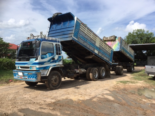 ขายIsuzu 270ปี48ดั๊มแม่ลูก สภาพพร้อมใช้ ติดต่อคุณอ๊อฟพิจิตร086-737-9991 ขายIsuzu 270ปี48ดั๊มแม่ลูก สภาพพร้อมใช้ ติดต่อคุณอ๊อฟพิจิตร086-737-9991