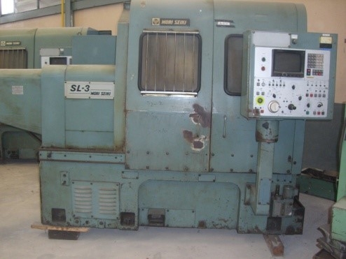 กลึงCNC MORI SEIKI SL-3 CONTROL FANUC 10T ชมเครื่องจักร โฟล์คลิฟท์ รอก นับ1,000รายการจากญี่ปุ่นwww