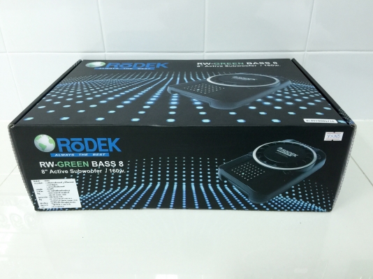ขาย BASS BOX ยี่ห้อ RODEK รุ่น RW-GREEN BASS 8 ของใหม่ ขาย BASS BOX ยี่ห้อ RODEK รุ่น RW-GREEN BASS 8 ของใหม่
