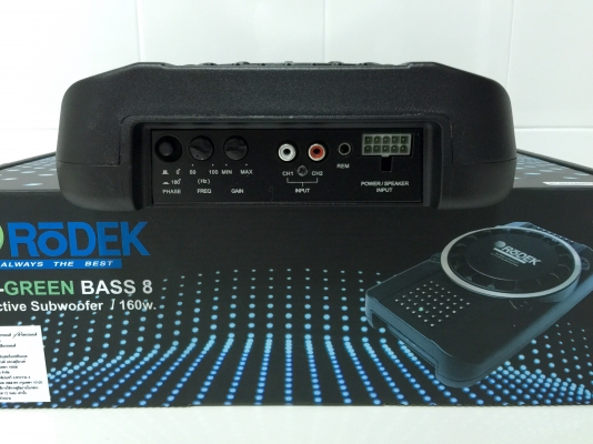 ขาย BASS BOX ยี่ห้อ RODEK รุ่น RW-GREEN BASS 8 ของใหม่ ขาย BASS BOX ยี่ห้อ RODEK รุ่น RW-GREEN BASS 8 ของใหม่