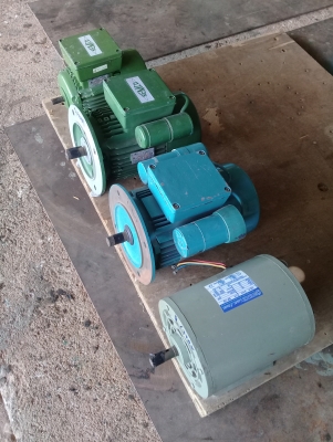 มอเตอร์สภาพใหม่ไฟ2สาย 220 โวล