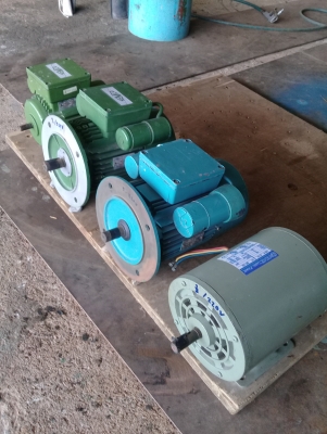 มอเตอร์สภาพใหม่ไฟ2สาย 220 โวล