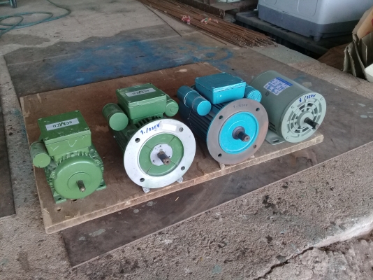 มอเตอร์สภาพใหม่ไฟ2สาย 220 โวล