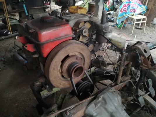 คัซซีกระบะพร้อมเครื่องยันม่าร์ 13 แรง. คัซซีกระบะพร้อมเครื่องยันม่าร์ 13 แรง.