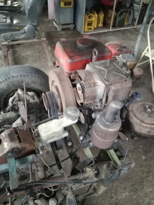 คัซซีกระบะพร้อมเครื่องยันม่าร์ 13 แรง. คัซซีกระบะพร้อมเครื่องยันม่าร์ 13 แรง.