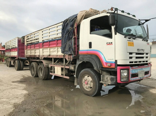 ขายรถพ่วง 22 ล้อ แม่-ลูก กระบะเหล็กดั้ม อู่.ทีเค เทเลอร์ แม่กระบะยาว.6.30 ม.น้ำหนัก 13,000 กก ลูกกระบะยาว 7.50 ม.น้ำหนัก.9,700 กก ISUZU 360 ปี.57 วิ่งแค่120000 กว่าๆกิโล ยางตัวแม่ 90\% ยางตัวลูก 70-80\% กระบะสวย รถสวย ราคา2630000 สนใจรีบจองด่วนที่.081-35319 ขายรถพ่วง 22 ล้อ แม่-ลูก กระบะเหล็กดั้ม อู่.ทีเค เทเลอร์ แม่กระบะยาว.6.30 ม.น้ำหนัก 13,000 กก ลูกกระบะยาว 7.50 ม.น้ำหนัก.9,700 กก ISUZU 360 ปี.57 วิ่งแค่120000 กว่าๆกิโล ยางตัวแม่ 90\% ยางตัวลูก 70-80\% กระบะสวย รถสวย ราคา2630000 สนใจรีบจองด่วนที่.081-35319