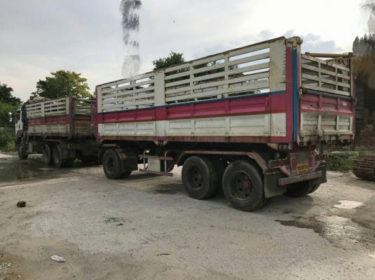 ขายรถพ่วง 22 ล้อ แม่-ลูก กระบะเหล็กดั้ม อู่.ทีเค เทเลอร์ แม่กระบะยาว.6.30 ม.น้ำหนัก 13,000 กก ลูกกระบะยาว 7.50 ม.น้ำหนัก.9,700 กก ISUZU 360 ปี.57 วิ่งแค่120000 กว่าๆกิโล ยางตัวแม่ 90\% ยางตัวลูก 70-80\% กระบะสวย รถสวย ราคา2630000 สนใจรีบจองด่วนที่.081-35319 ขายรถพ่วง 22 ล้อ แม่-ลูก กระบะเหล็กดั้ม อู่.ทีเค เทเลอร์ แม่กระบะยาว.6.30 ม.น้ำหนัก 13,000 กก ลูกกระบะยาว 7.50 ม.น้ำหนัก.9,700 กก ISUZU 360 ปี.57 วิ่งแค่120000 กว่าๆกิโล ยางตัวแม่ 90\% ยางตัวลูก 70-80\% กระบะสวย รถสวย ราคา2630000 สนใจรีบจองด่วนที่.081-35319