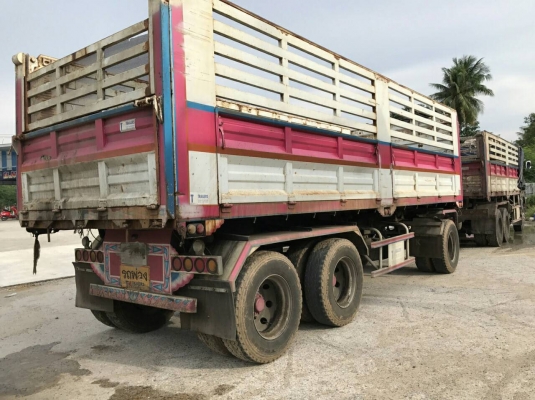 ขายรถพ่วง 22 ล้อ แม่-ลูก กระบะเหล็กดั้ม อู่.ทีเค เทเลอร์ แม่กระบะยาว.6.30 ม.น้ำหนัก 13,000 กก ลูกกระบะยาว 7.50 ม.น้ำหนัก.9,700 กก ISUZU 360 ปี.57 วิ่งแค่120000 กว่าๆกิโล ยางตัวแม่ 90\% ยางตัวลูก 70-80\% กระบะสวย รถสวย ราคา2630000 สนใจรีบจองด่วนที่.081-35319 ขายรถพ่วง 22 ล้อ แม่-ลูก กระบะเหล็กดั้ม อู่.ทีเค เทเลอร์ แม่กระบะยาว.6.30 ม.น้ำหนัก 13,000 กก ลูกกระบะยาว 7.50 ม.น้ำหนัก.9,700 กก ISUZU 360 ปี.57 วิ่งแค่120000 กว่าๆกิโล ยางตัวแม่ 90\% ยางตัวลูก 70-80\% กระบะสวย รถสวย ราคา2630000 สนใจรีบจองด่วนที่.081-35319