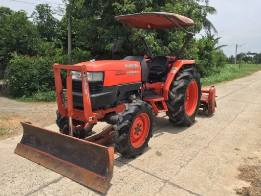 รถไถคูโบต้ามือสอง ราคาถูก L4508DI SP อุปกรณ์หน้าหลัง 0909713236 น้องกิ๊กกี๋