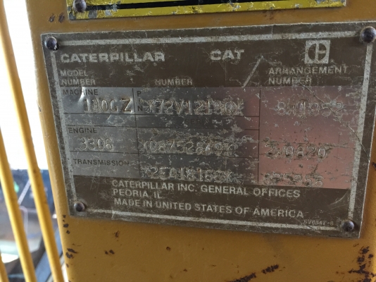 รถเกรด แคท CAT 140G#72V12190  มีเอกสารพร้อมเล่มทะเบียน ราคา 2350000 บาท สนใจติดต่อ 081-9652321