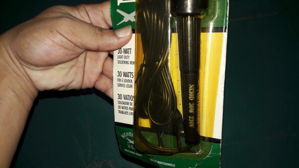 ขายหัวแร้งไฟฟ้า220V NICHOSON made in Usa.งานเก่าเก็บ ขายหัวแร้งไฟฟ้า220V NICHOSON made in Usa.งานเก่าเก็บ