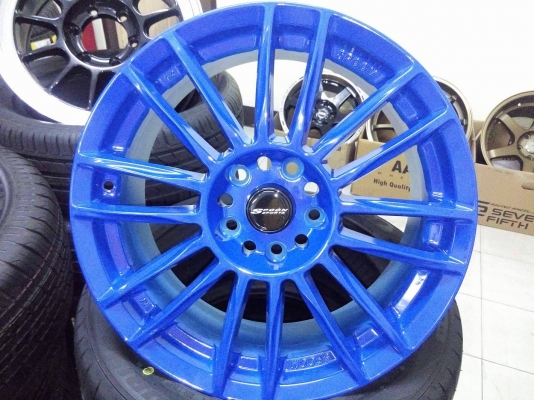 ลดแหลกล้อใหม่สปูน ขอบ 17 ใส่รถ 5 รู 114 สี่วง 6900 บาท