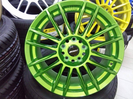 ลดแหลกล้อใหม่สปูน ขอบ 17 ใส่รถ 5 รู 114 สี่วง 6900 บาท