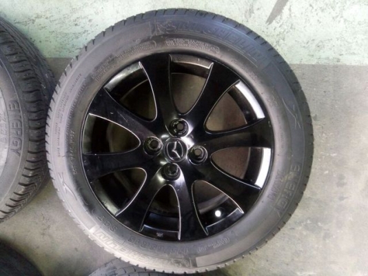 ล้อเดิมขอบ 15 พร้อมยาง ใส่รถ 4 รู 100 ได้หลายรุ่น